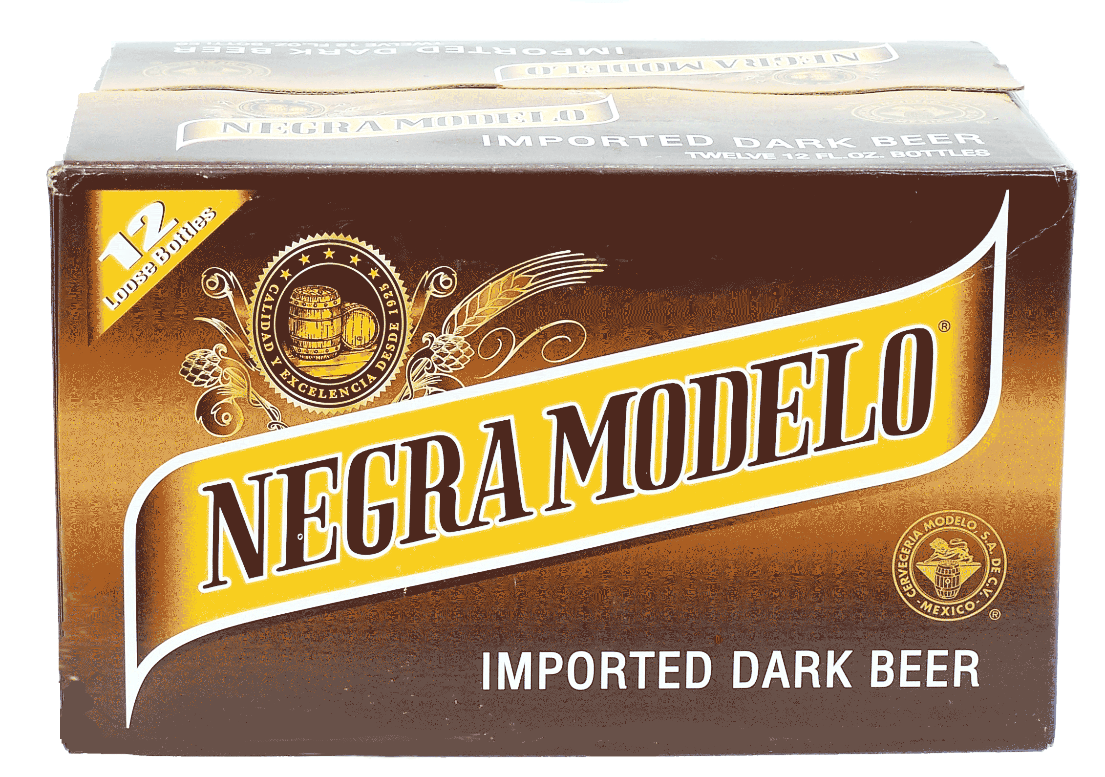 Modelo Especial Negra imported dark beer, 12 12fl. oz. glass bottles Full-Size Picture